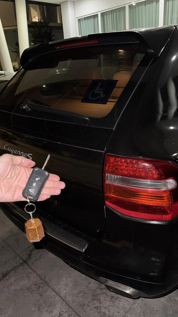 Waterproof smart digital lock fitted on outdoor metal gate